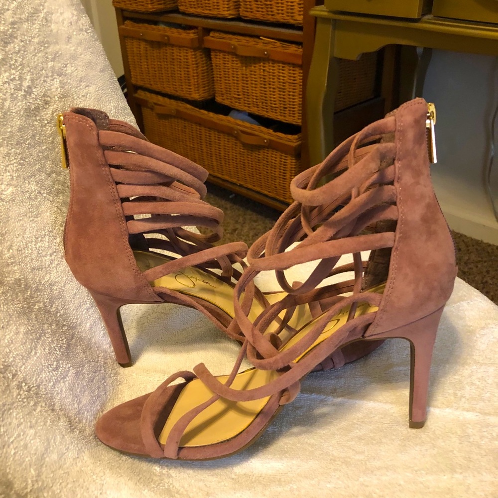 Jessica Simpson Mauve Heels